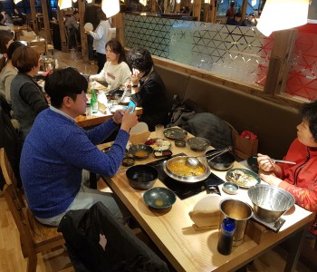정리수납봉사단 송년모임 진행 이미지