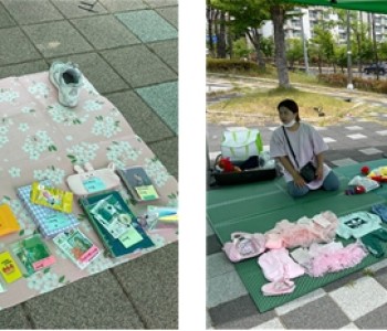 와글와글 우리동네 10,11단지 벼룩시장 진행 이미지