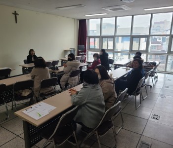 정리수납봉사단 신년모임 진행 이미지