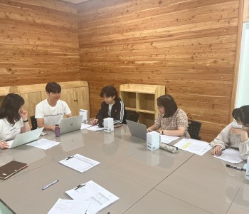 대학생 봉사단 2차 교육 진행 이미지