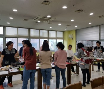 다문화가족요리교실 2회차 진행 이미지