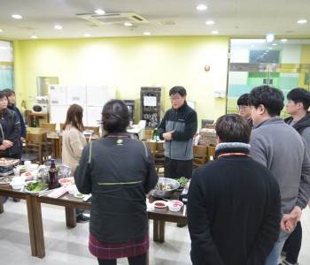 법인 인사이동에 따른 직원송별회 이미지
